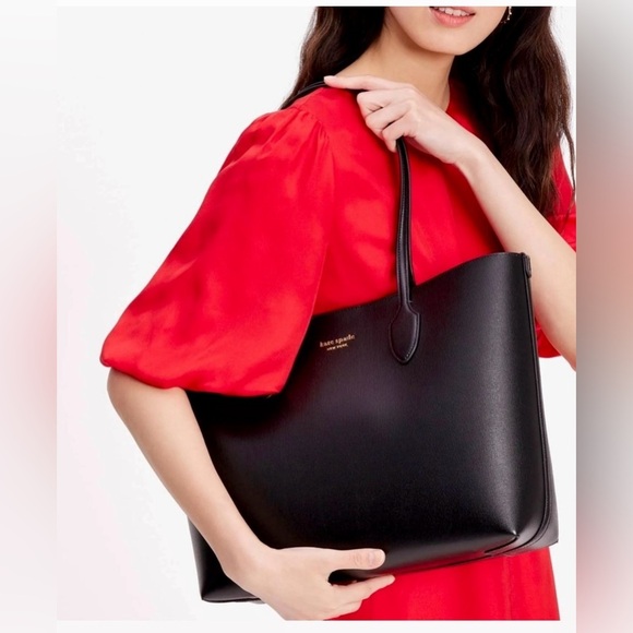 Kate Spade Bleecker Large Black Tote | Good Used Condition - Picture 4 of 17